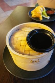 Dim Sum im Bambuskörbchen